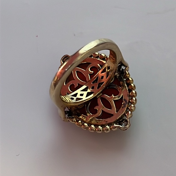 Carnelian ring 925 - Picture 6 of 7